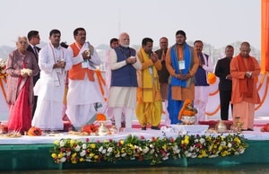 Mahakumbh a divine festival of our faith, says PM Modi after launching projects worth Rs 5,500cr